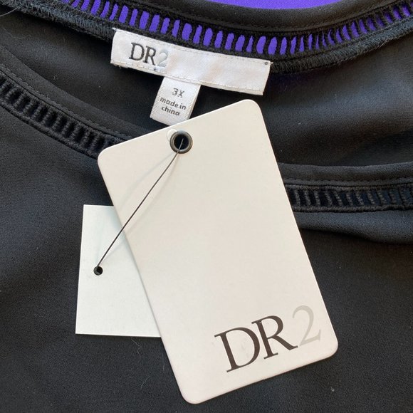 NWT📌DR2 Timeless Soft Flowing - Light Transparent Cap Sleeves Top - Picture 12 of 13